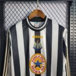 1995-1997 Retro Newcastle United Home Jersey Long Sleeve - Image 3