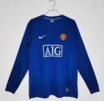 Manchester United Retro 2008-2009 Away Kit Long Sleeve