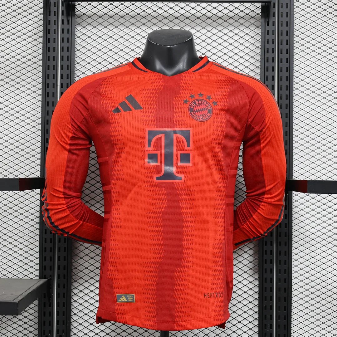 cfc68fb42ef3596388198abf00dfba69.jpg 2024/2025 Bayern Munchen Home Kit Long Sleeve - Image 1