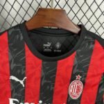 2025/2026 AC Milan Home Jersey Long Sleeve - Image 5