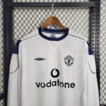 2000/2001 Retro Manchester United Away Long Sleeve - Image 5