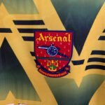 1991-1993 Retro Arsenal Away Jersey Long Sleeve - Image 6