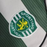 2001/2003 Retro Sporting Lisbon Home Jersey Long Sleeve - Image 5