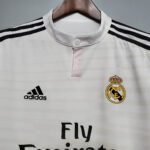 Retro 2014/2015 Real Madrid Home Long Sleeve - Image 6