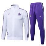 Retro Real Madrid Kids Jacket Suit  2025/2026
