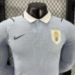 2026 Uruguay World cup Home Long Sleeve Football jersey Player Edition - Image 3