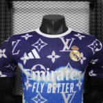 2025-26 Real Madrid LV Special Edition Football Jersey Player version - Image 3