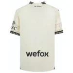 23-24 AC Milan x Pleasures Fourth Jersey Beige Shirt - Image 2