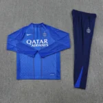 25-26 PSG Training Kit (Sweatshirt+Pants) Blue - Image 3