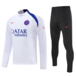 25-26 PSG Training Kit (Sweatshirt+Pants) white