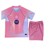 pink Barcelona Special Edition Kits Jersey+Shorts 25-26