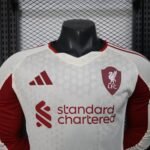 Liverpool away Long Sleeve football jersey 25-26 player version - Image 3