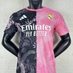 Real Madrid Pink Dragon Pattern Player Jersey 25/26