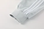 Real Madrid Training Kit Light Grey 2025-26 (Jacket+Pants) - Image 7