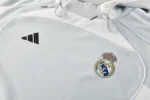Real Madrid Training Kit Light Grey 2025-26 (Jacket+Pants) - Image 5