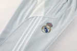 Real Madrid Training Kit Light Grey 2025-26 (Jacket+Pants) - Image 11
