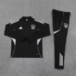 2025 Germany Black Training Kits Long Football Track suits - Image 3
