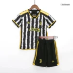 2023-24 Kids Juventus Home Jersey Kit - Image 3