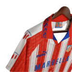Jersey Atl??tico de Madrid Retro 1995/1996 - White and Red - Image 4