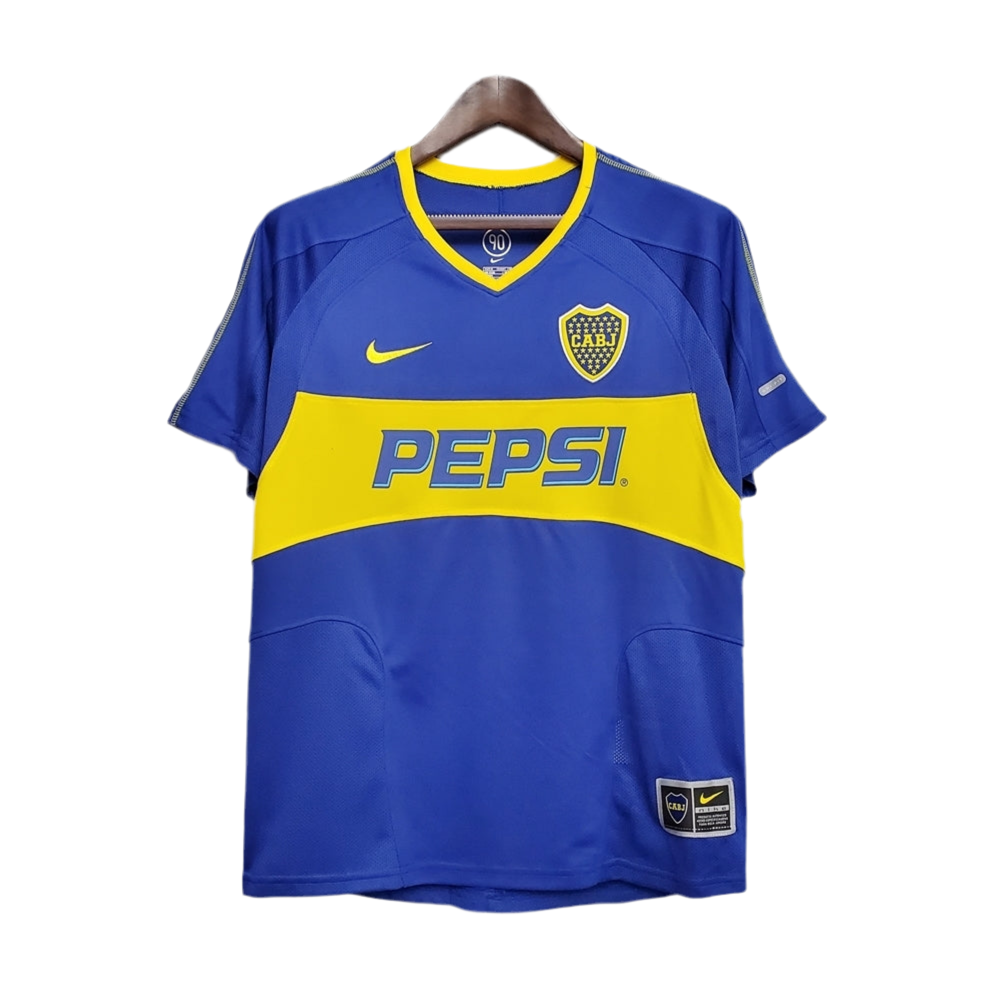 6D6EB063-E1FB-40F6-9886-762E11194DD9.png Jersey Boca Juniors 03/04 Blue and Yellow - Image 1