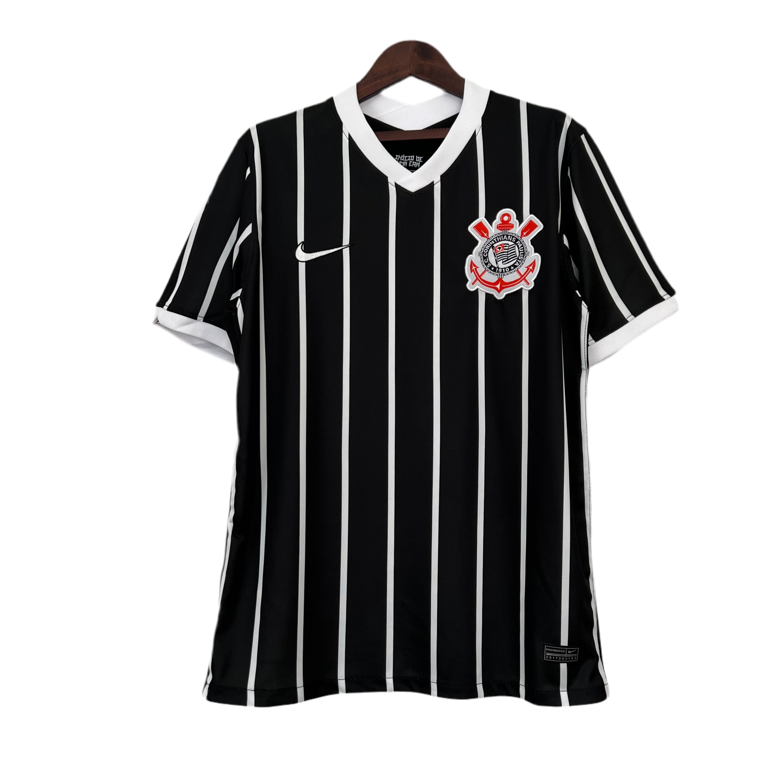 AE9E5B51-6CCA-471C-A58D-F4F1231451C3.png Corinthians Retro II 20/21 - Black - Image 1