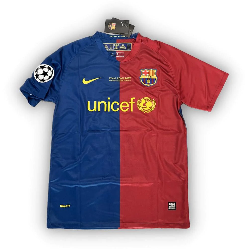 IMG-4627.jpg Jersey Barcelona Retro Patch UEFA 2008/2009 - Blue and Red - Image 1