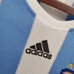 Jersey Argentina Retro 2010 Blue and White - Image 5