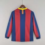 2010-2011 Retro Barcelona Home Jersey Long Sleeve - Image 2