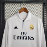 2016/2017 Retro Real Madrid Home Jersey Long Sleeve - Image 3