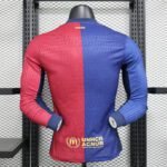 2024/2025 Barcelona Home Kit Long Sleeve - Image 2