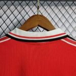 1998/1999 Retro Manchester United Home Jersey Long Sleeve - Image 5