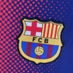 2012-2013 Retro Barcelona Home Jersey Long sleeve - Image 4