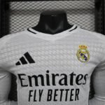 Real Madrid 2024/2025 Home Kit Long Sleeve - Image 3