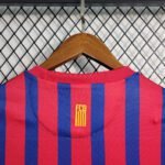 2011-2012 Retro Barcelona Home Jersey Long Sleeve - Image 8