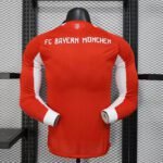 2025/2026 Bayern Munchen Home Long Sleeve - Image 2