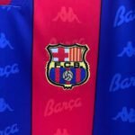 1995-1997 Retro Barcelona Home Jersey Long Sleeve - Image 5