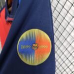 1999-2000 Retro Barcelona 100th Anniversary Home Jersey Long Sleeve - Image 8