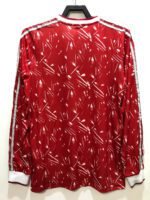 1989-1991 Retro Liverpool Home Jersey Long Sleeve - Image 2