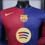 2024/2025 Barcelona Home Kit Long Sleeve - Image 3