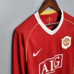 2006/2007 Retro Manchester United Home Long Sleeve - Image 7