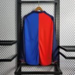 1999-2000 Retro Barcelona 100th Anniversary Home Jersey Long Sleeve - Image 2
