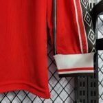 1998/1999 Retro Manchester United Home Jersey Long Sleeve - Image 7
