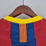 2010-2011 Retro Barcelona Home Jersey Long Sleeve - Image 4
