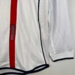 2002 Retro England Home Jersey Long Sleeve - Image 9