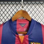 2014-2015 Retro Barcelona Home Jersey Long sleeve - Image 7