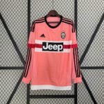 2015-2016 Juventus Retro Away Jersey Long Sleeve