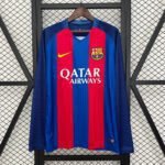 2016/2017 Retro Barcelona Home Jersey Long Sleeve