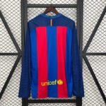 2016/2017 Retro Barcelona Home Jersey Long Sleeve - Image 2