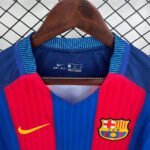 2016/2017 Retro Barcelona Home Jersey Long Sleeve - Image 3