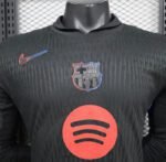 Barcelona 2024/2025 Away Kit Long Sleeve - Image 3